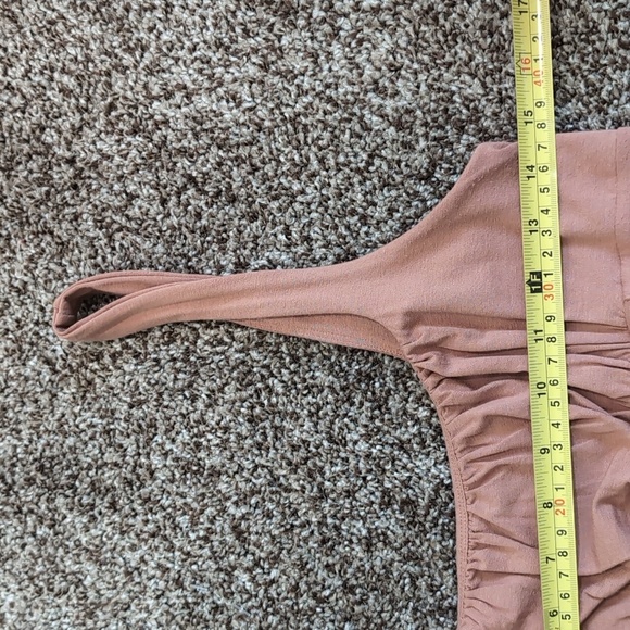 Wilfred Free Orbit Dress Ruched Front Large NEW - Picture 5 of 9